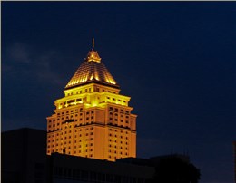 丽宫酒店景观亮化工程
