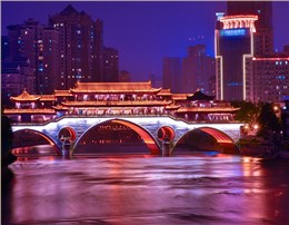 九眼泉景点灯光亮化工程