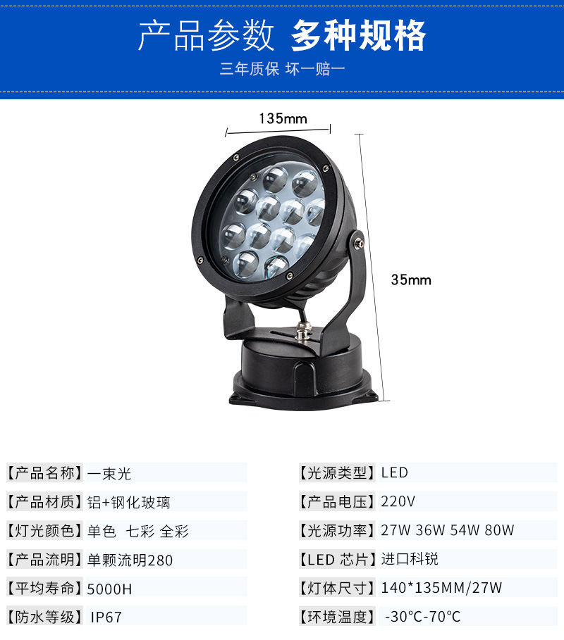 LED投光灯
