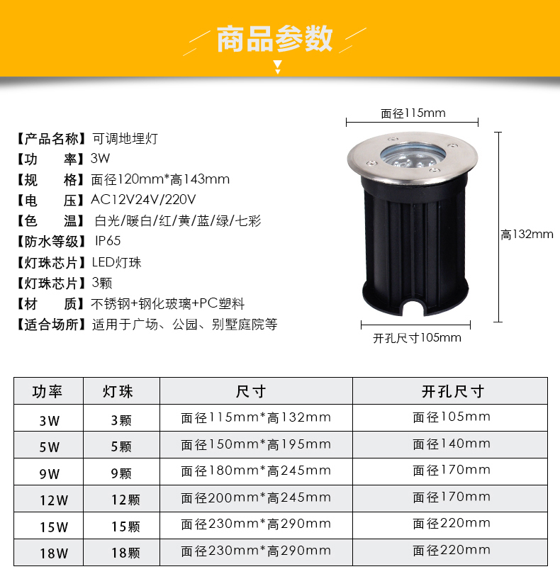 LED地埋灯