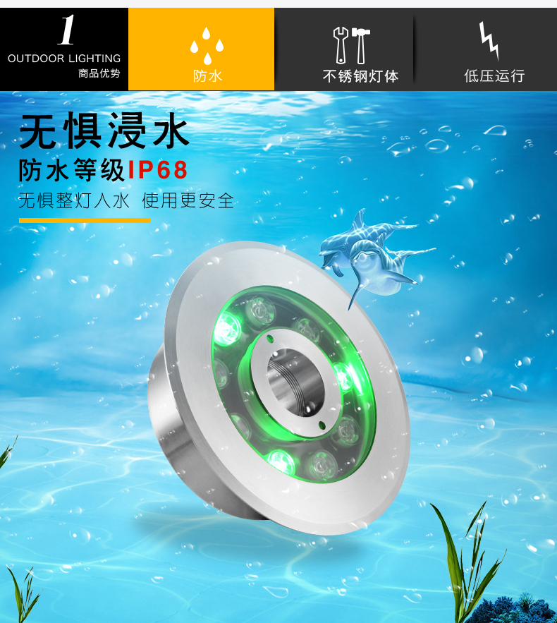 LED水底灯