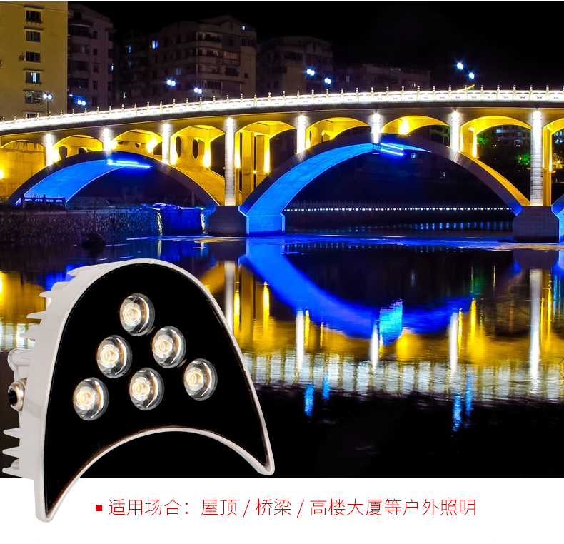 户外防水屋顶LED瓦楞灯