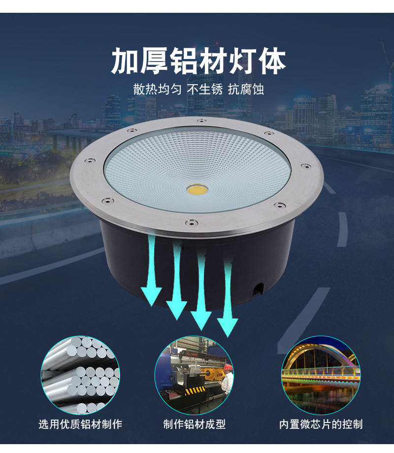 户外防水LED地埋灯