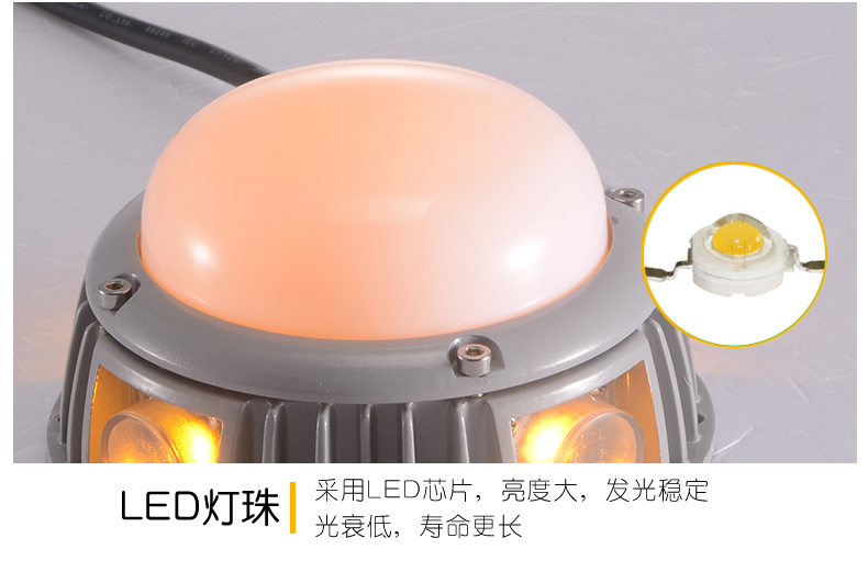 LED点光源七彩变色